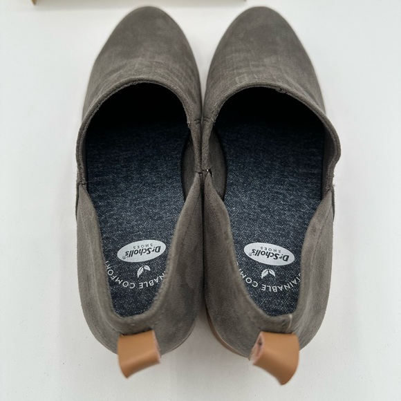 DR. SCHOLL’S Grey Ruler Slip On Shooties NWOT | Size 8 | Macys - Picture 6 of 14